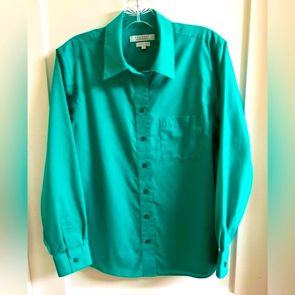 Foxcroft Wrinkle Free Blouse  14P - Picture 2 of 12